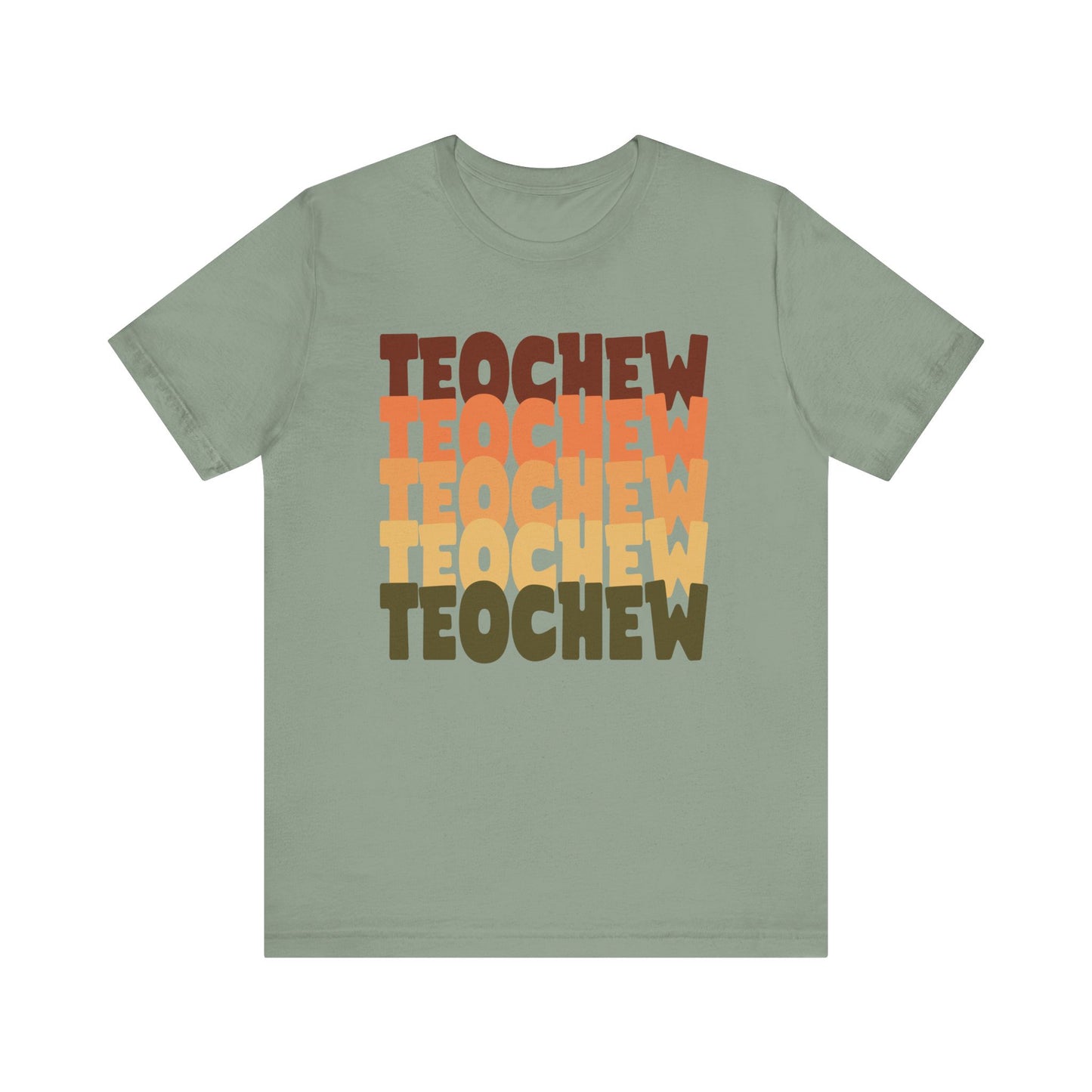 Teochew Fall Colors | Unisex Jersey Short Sleeve Cotton T-Shirt