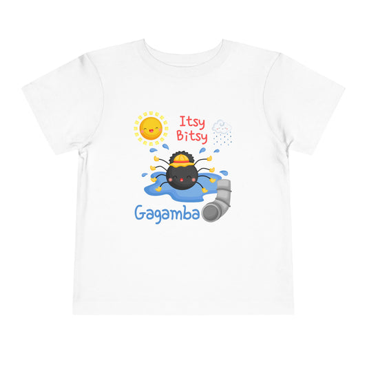 Itsy Bitsy Spider | Filipino | Toddler Short Sleeve T-Shirt