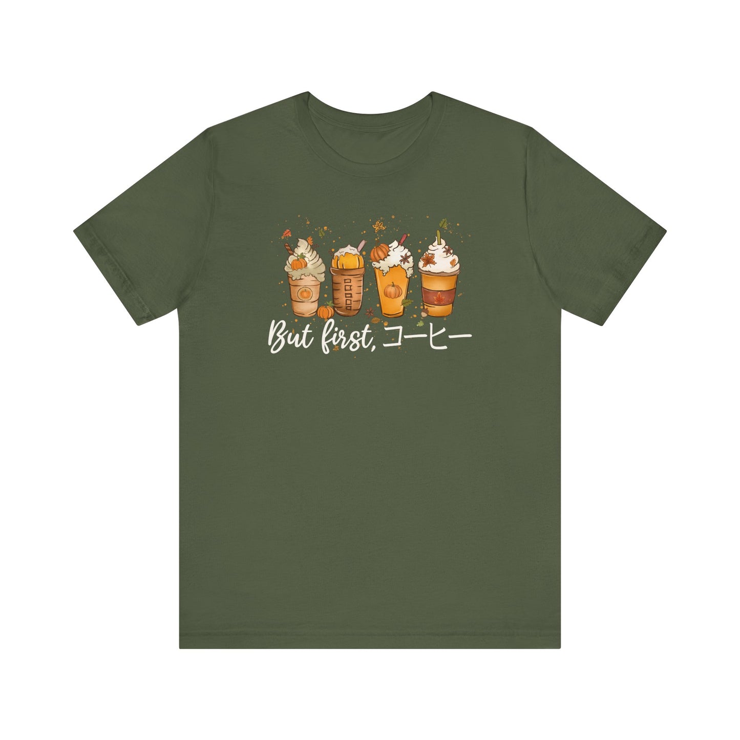 But First, Coffee (Kohii) | Japanese | Unisex Short Sleeve T-Shirt