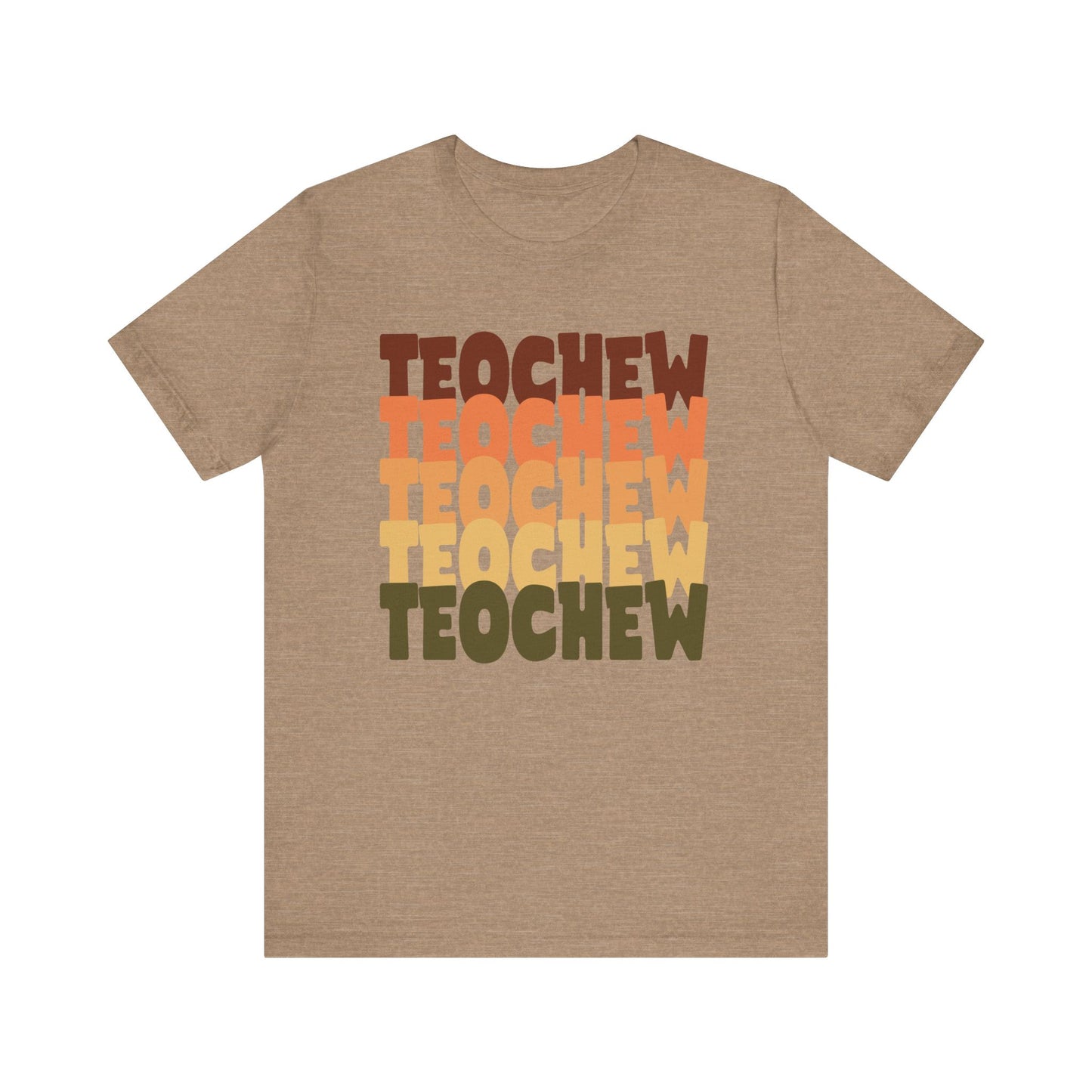Teochew Fall Colors | Unisex Jersey Short Sleeve Cotton T-Shirt