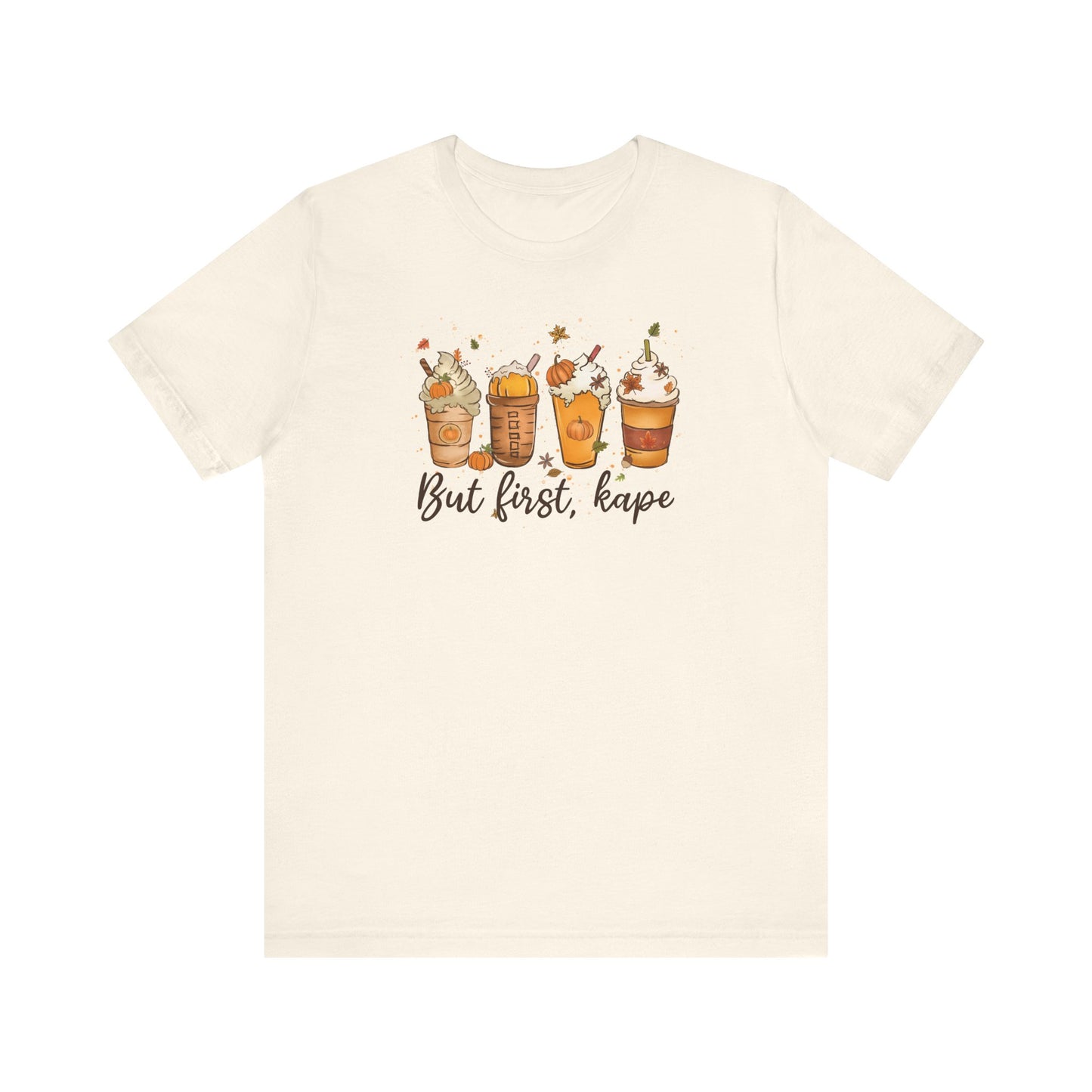 But First, Coffee (Kape) | Filipino | Unisex Short Sleeve T-Shirt