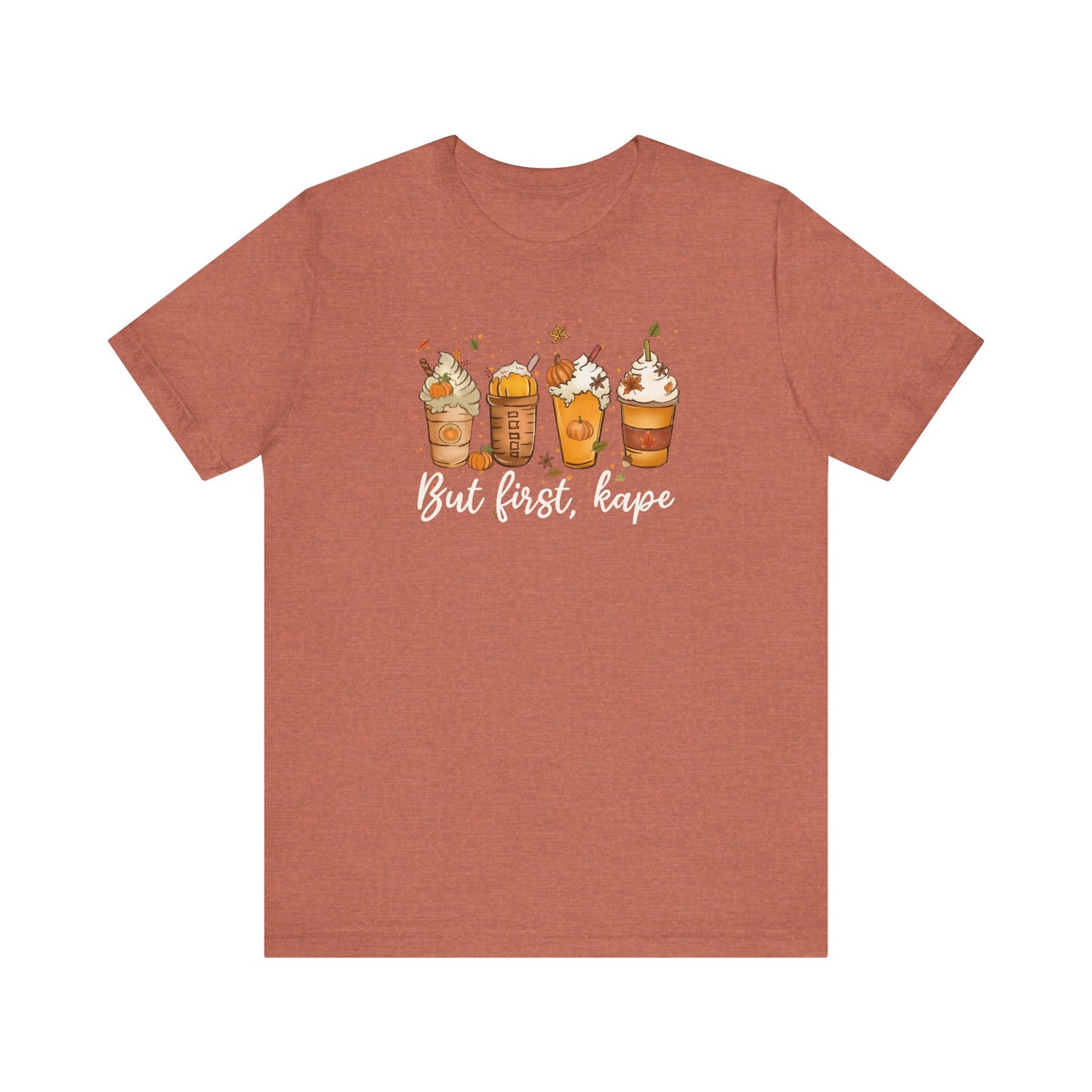 But First, Coffee (Kape) | Filipino | Unisex Short Sleeve T-Shirt