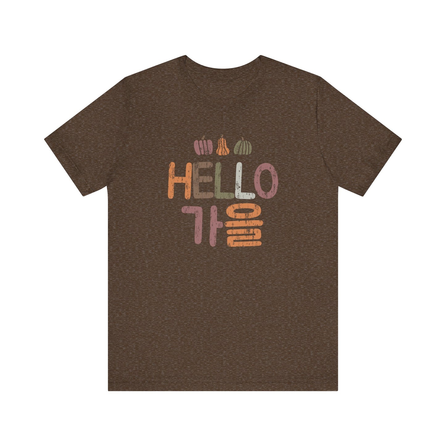 Hello, Fall (Ga-eul) | Korean | Unisex Short Sleeve T-Shirt