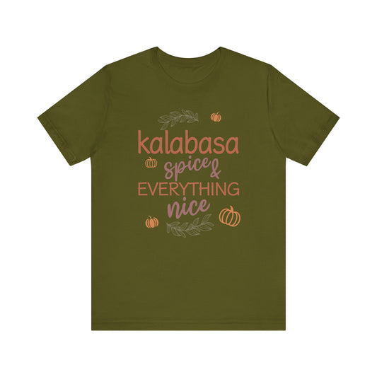 Pumpkin (Kalabasa) Spice & Everything Nice | Filipino | Unisex Short Sleeve T-Shirt