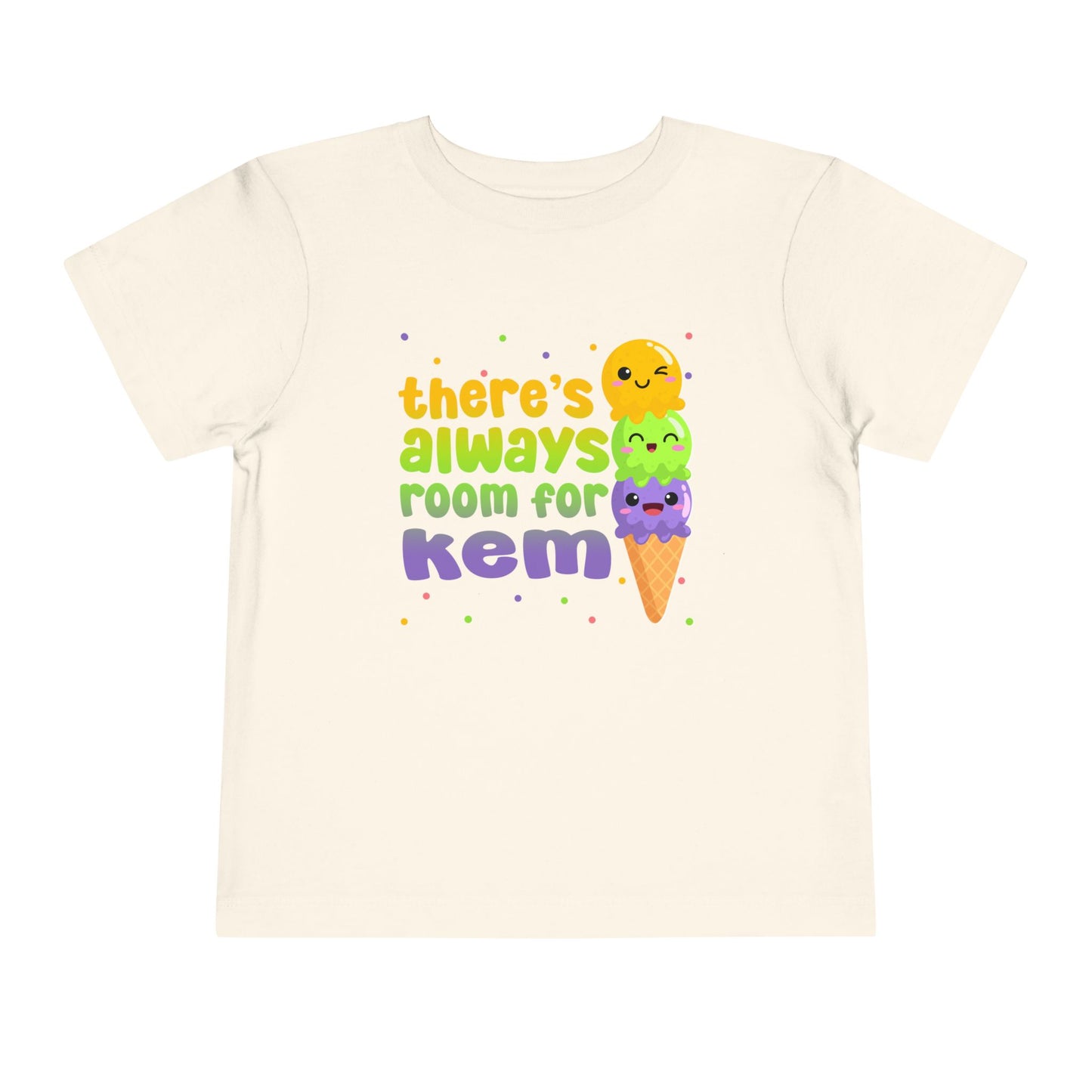 There's Always Room for Ice Cream | Vietnamese | Toddler Short Sleeve Tee