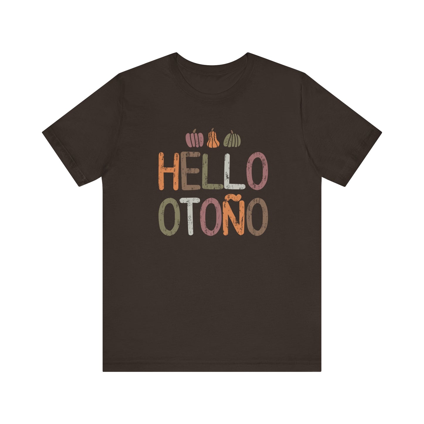 Hello, Fall (Otono) | Spanish | Unisex Short Sleeve T-Shirt