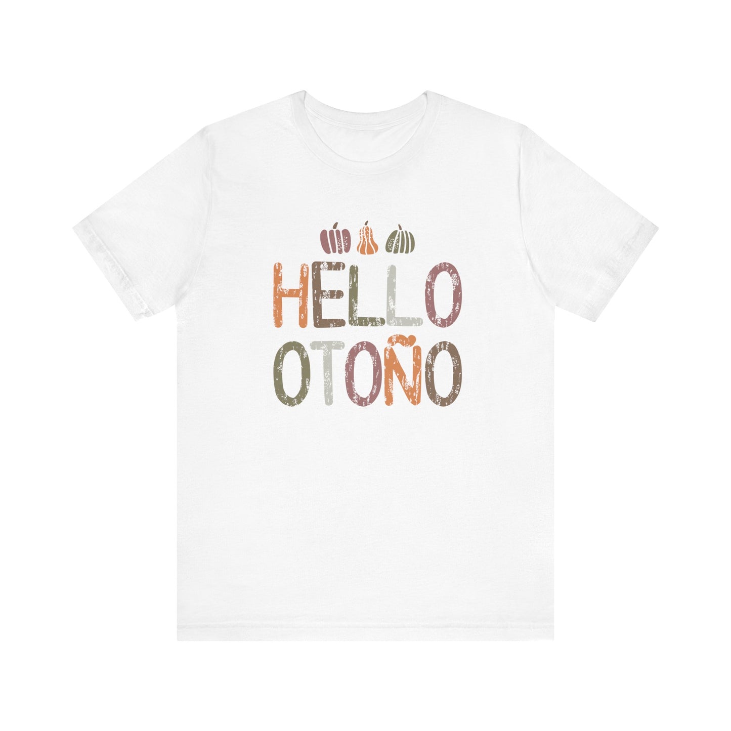 Hello, Fall (Otono) | Spanish | Unisex Short Sleeve T-Shirt