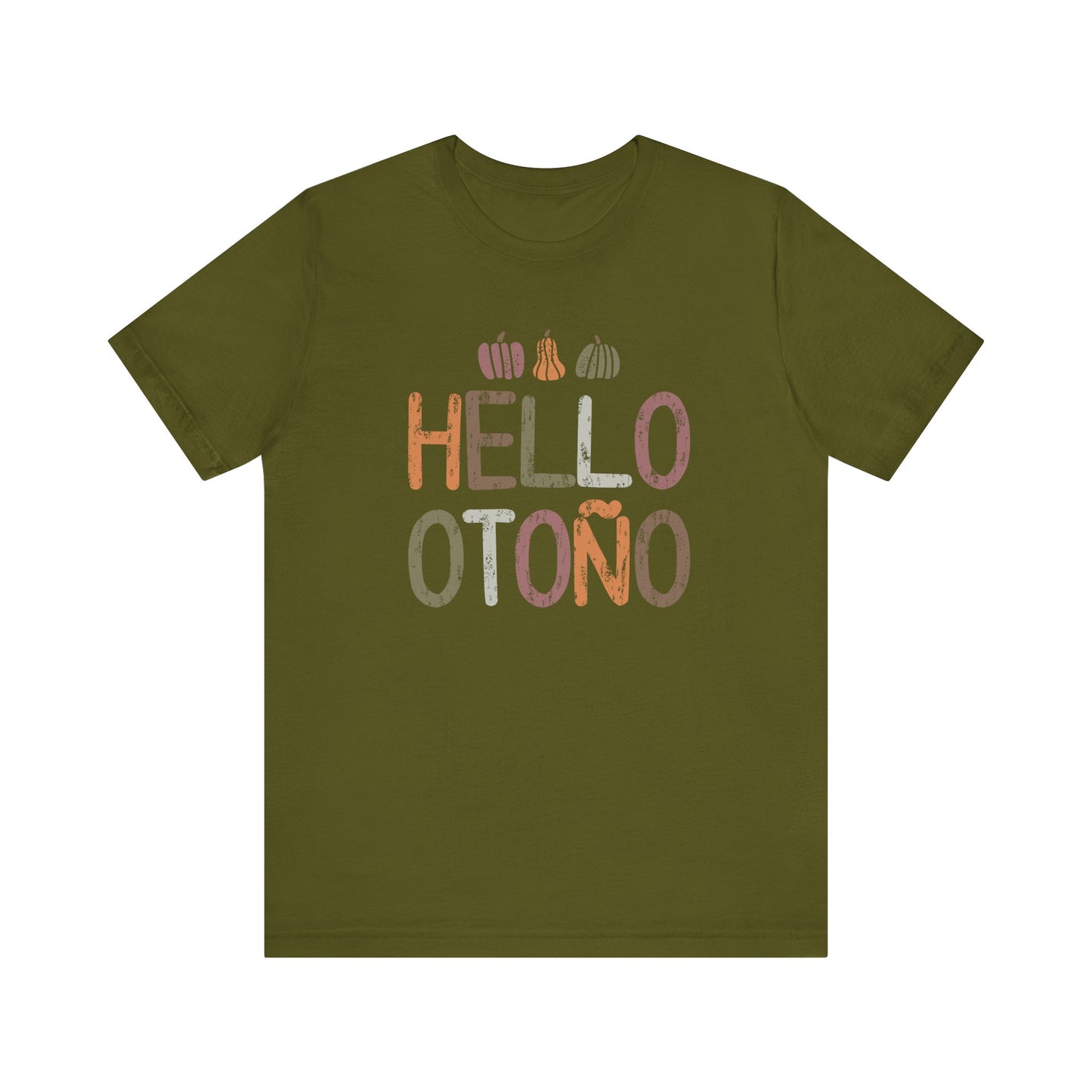 Hello, Fall (Otono) | Spanish | Unisex Short Sleeve T-Shirt