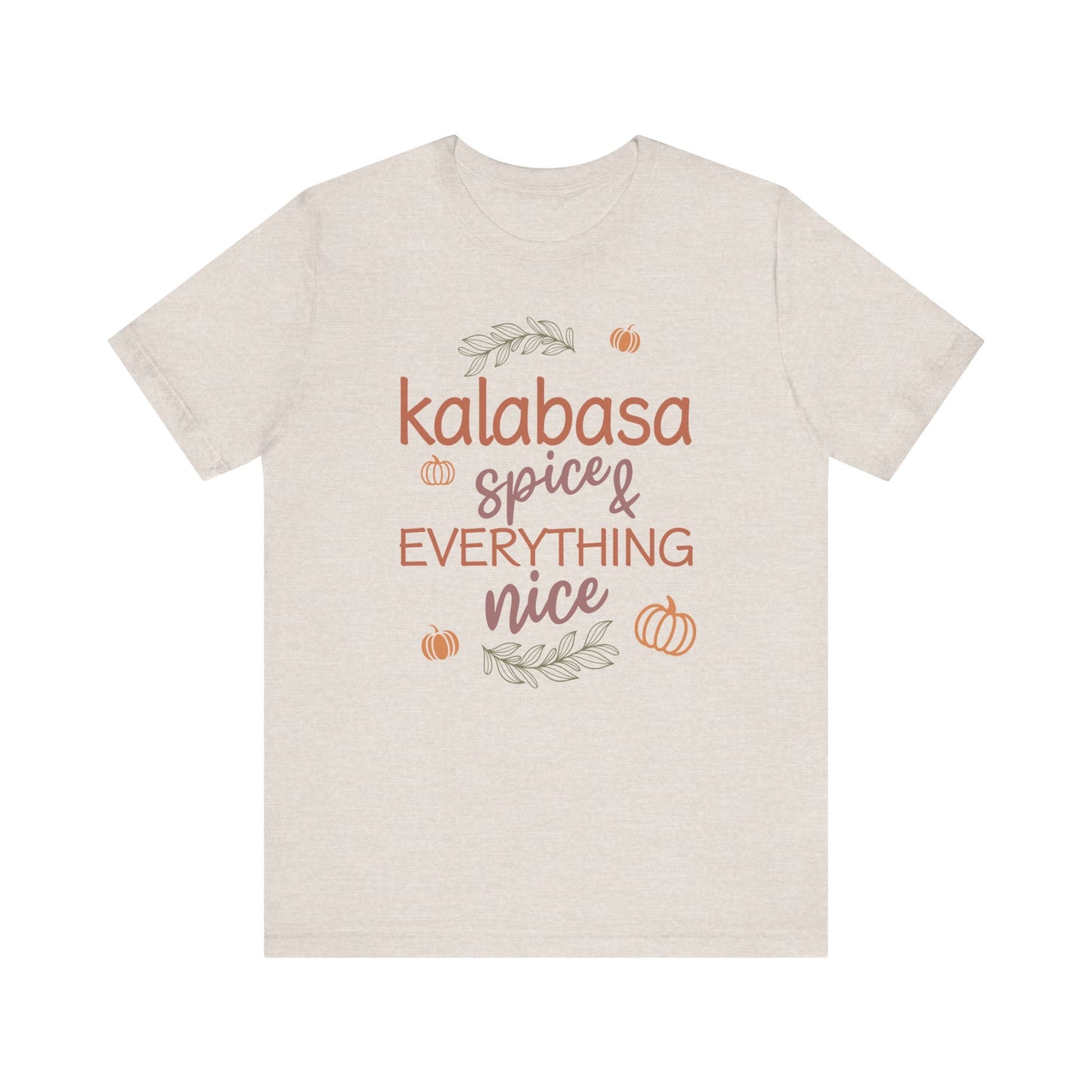 Pumpkin (Kalabasa) Spice & Everything Nice | Filipino | Unisex Short Sleeve T-Shirt