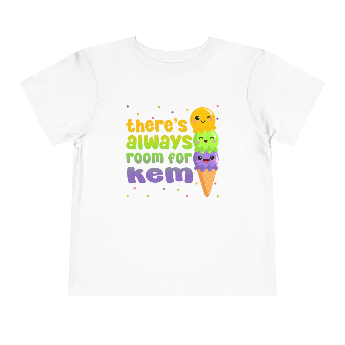 There's Always Room for Ice Cream | Vietnamese | Toddler Short Sleeve Tee