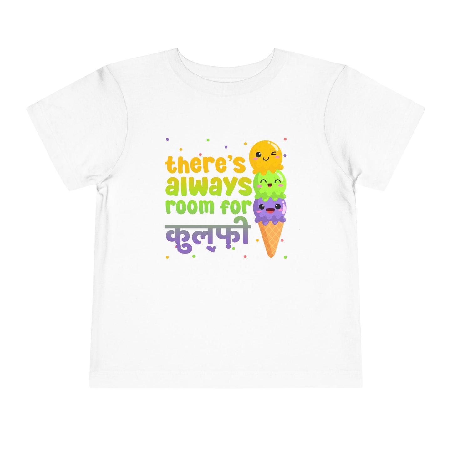 There's Always Room for Ice Cream | Indian | Toddler Short Sleeve Tee