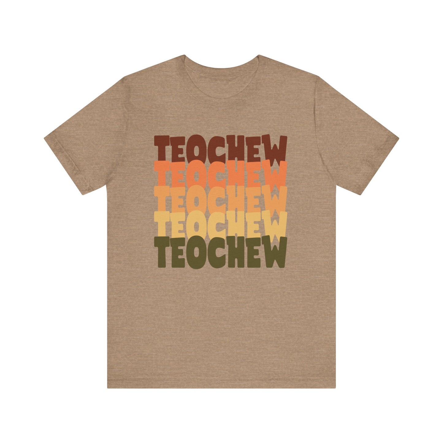 Teochew Fall Colors | Unisex Jersey Short Sleeve Cotton Tee