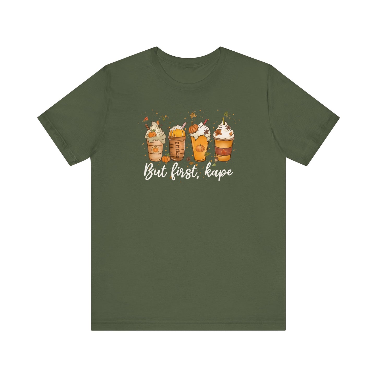 But First, Coffee (Kape) | Filipino | Unisex Short Sleeve T-Shirt