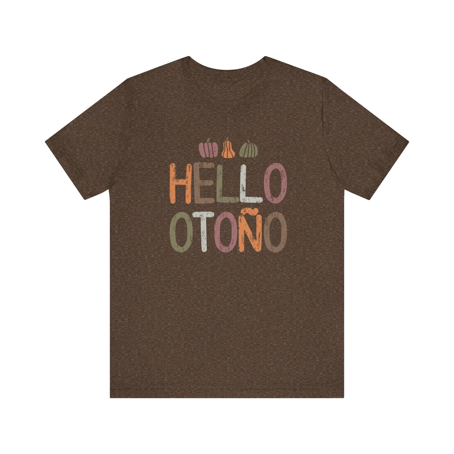 Hello, Fall (Otono) | Spanish | Unisex Short Sleeve T-Shirt