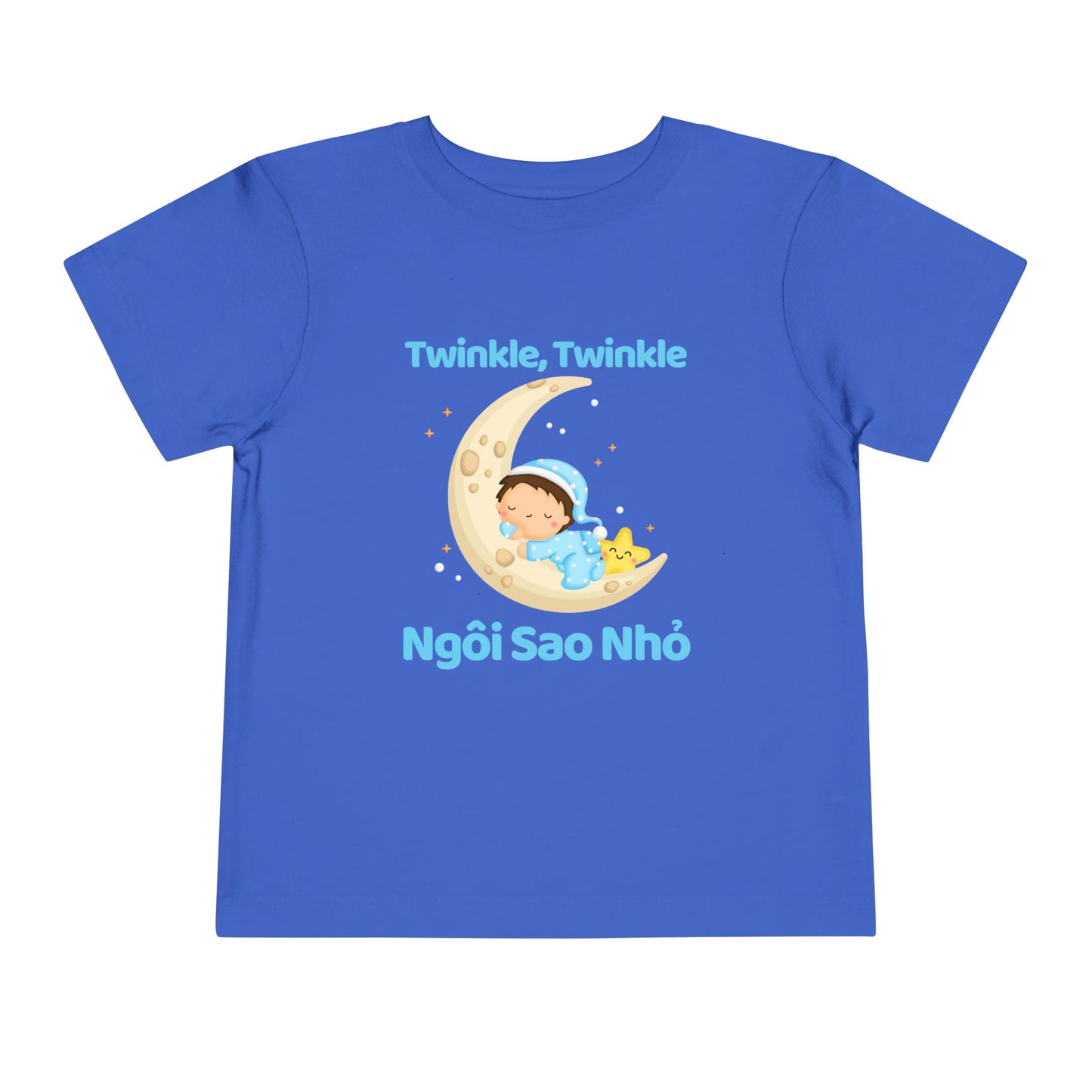 Twinkle, Twinkle Little Star (Crescent Moon) | Vietnamese | Toddler Short Sleeve Tee