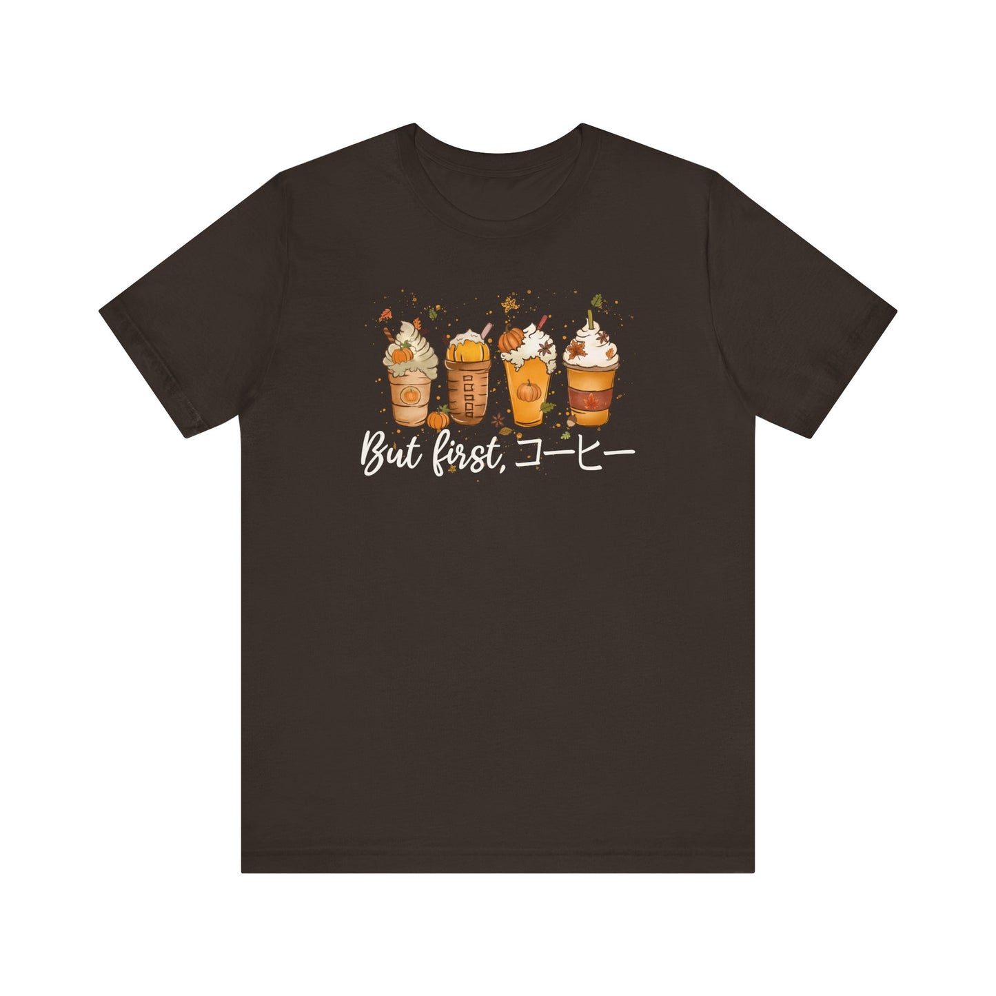 But First, Coffee (Kohii) | Japanese | Unisex Short Sleeve T-Shirt