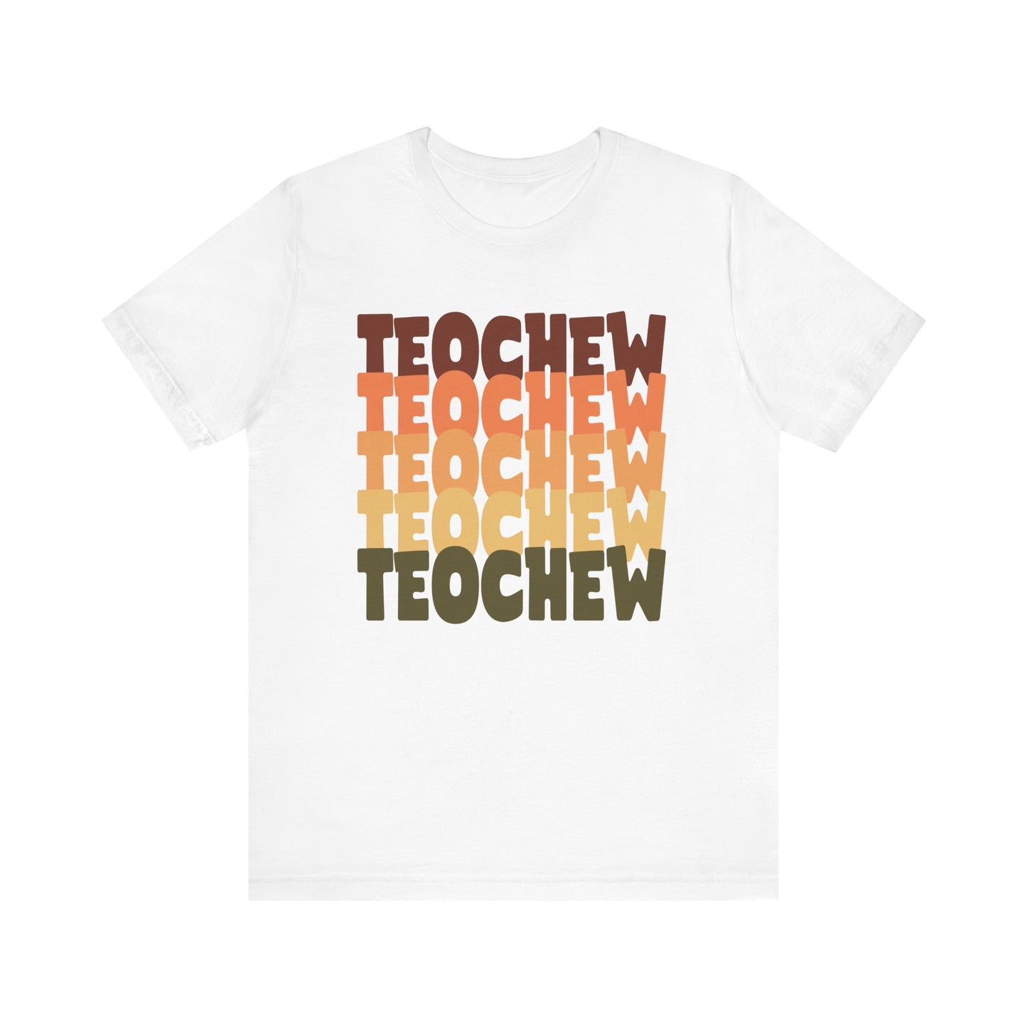 Teochew Fall Colors | Unisex Jersey Short Sleeve Cotton Tee