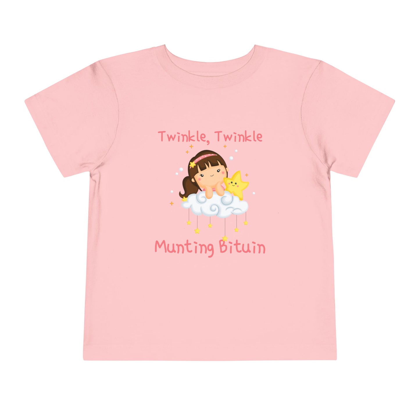 Twinkle, Twinkle Little Star (Little Girl) | Filipino | Toddler Short Sleeve Tee