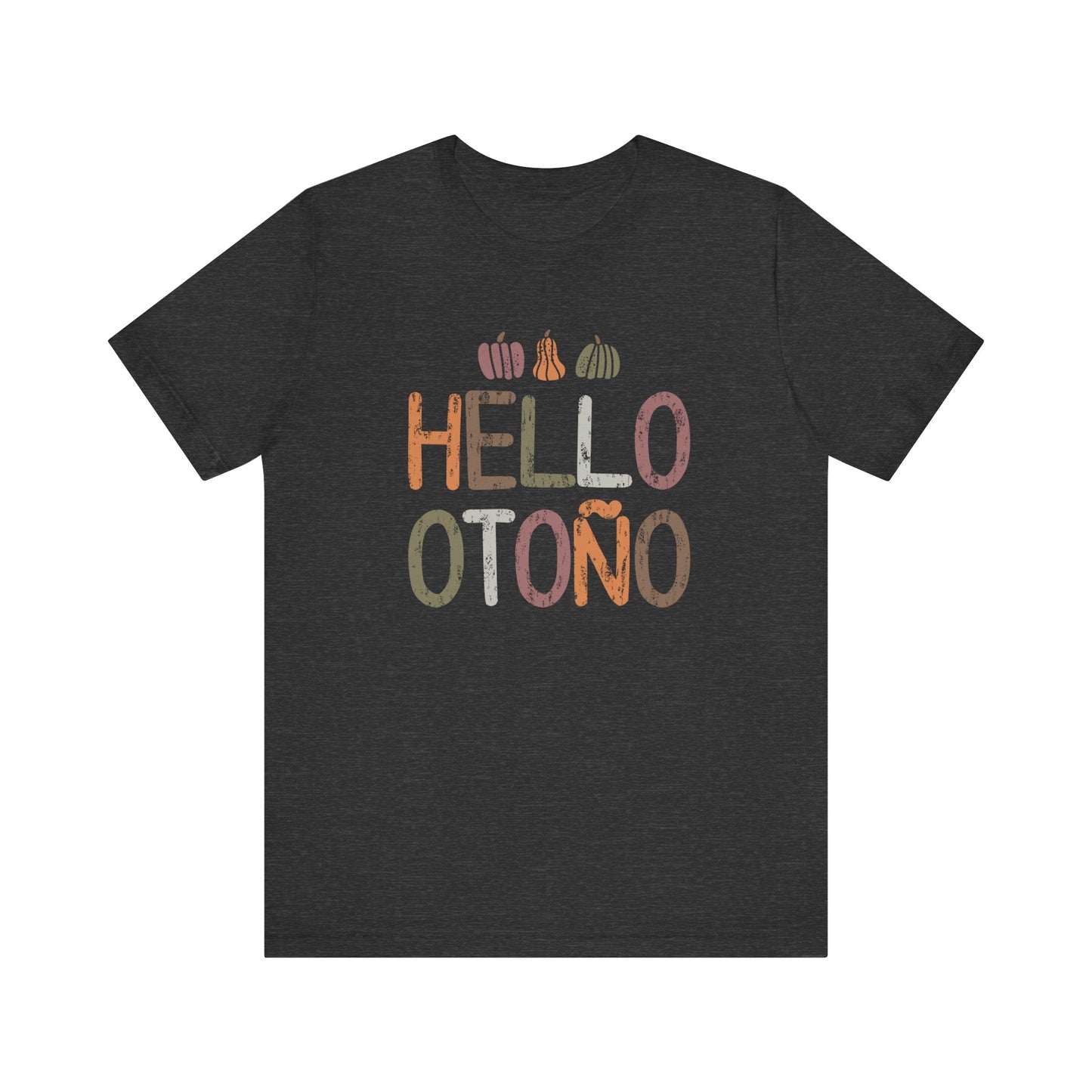 Hello, Fall (Otono) | Spanish | Unisex Short Sleeve T-Shirt