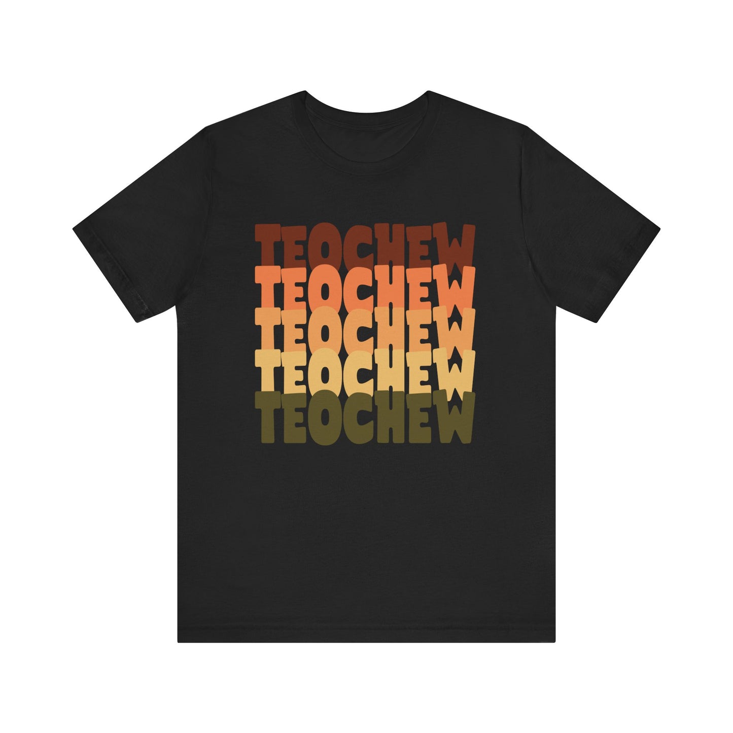 Teochew Fall Colors | Unisex Jersey Short Sleeve Cotton Tee