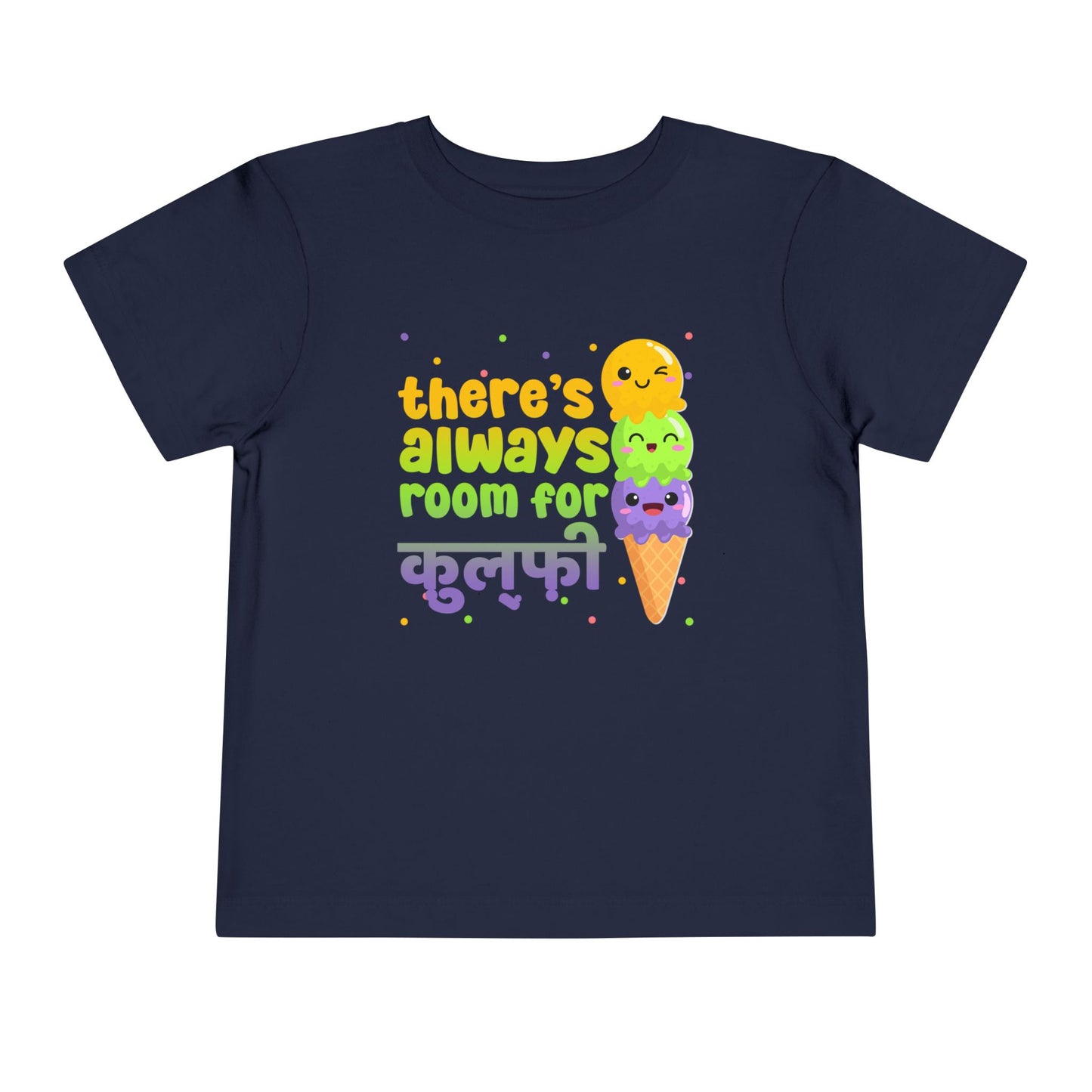 There's Always Room for Ice Cream | Indian | Toddler Short Sleeve Tee